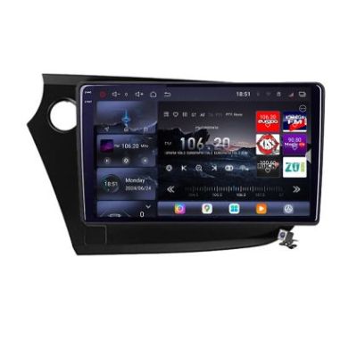 Navigatie Honda Insight 2009-2014 Edotec Kit-insight 8 core QLED 2K 16+512GB 360 Android Waze USB Navigatie Internet Youtube Radio