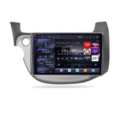 Navigatie Honda Fit 2008-2013 Android radio gps internet 8 core QLED 2K 16+512GB 360 Edotec