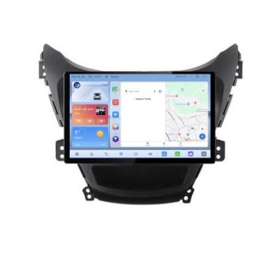 Navigatie Hyundai Elantra 2011-2013 Qled 1K Octa Core 4+64 LTE 4G DSP Wifi 5Ghz android auto carplay radio gps internet EDT-E413V3