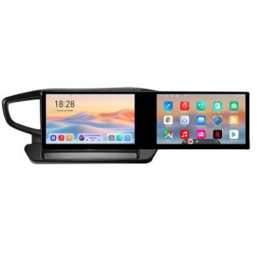 Navigatie Hyundai Ioniq 2016-2020 Edotec 2 ecrane  8 core 4+128 21.6 inch Incell android Wifi 5Ghz gps internet  KIT-ioniq