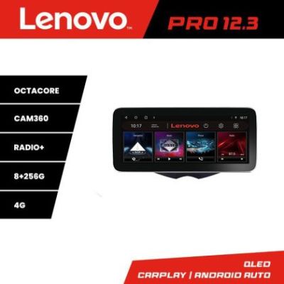 Navigatie Hyundai Veloster Lenovo PRO 8+256 12.3 inch qled android 4G DSP gps internet  8Core