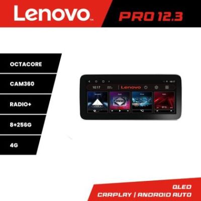 Navigatie Skoda Kodiaq K-kodiaq Lenovo PRO 8+256 12.3 inch qled android 4G DSP gps internet  8Core