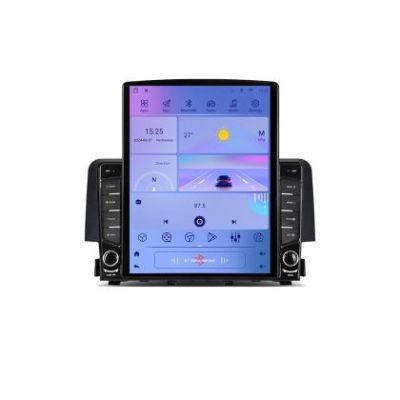 Navigatie Honda Civic 2016-2020 G-669 ecran tip TESLA 9.7" cu Android Radio Bluetooth Internet GPS WIFI 4+32GB DSP 4G