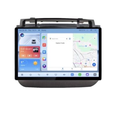 Navigatie dedicata VW Touareg 2012-2019 N-1142 Edonav ecran 13" 1K 4+64 Android Waze USB Navigatie 4G 360 Toslink Youtube Radi