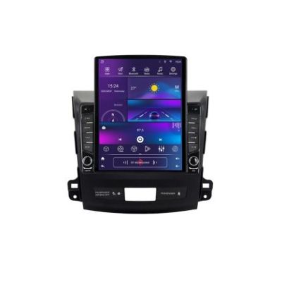 Navigatie Mitsubishi Outlander 2010 G-056 ecran tip TESLA 9.7" cu Android Radio Bluetooth Internet GPS WIFI 4+32GB DSP