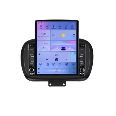 Navigatie Fiat 500 2014- G-539 ecran tip TESLA 9.7" cu Android Radio Bluetooth Internet GPS WIFI 4+32GB DSP 4G Octa Co