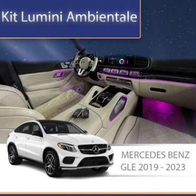 Lumini Ambientale NIGHTVIBE Mercedes W167-02 2019-2023 dedicat ventilatoare iluminate control telefon sau sistem original