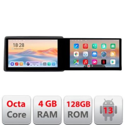 Navigatie Opel Movano Renault Master 2020- Edotec 2 ecrane  8 core 4+128 21.6 inch Incell android Wifi 5Ghz gps internet  v1