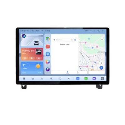Navigatie dedicata Peugeot 407 2004-2011  Edonav ecran 13" 1K 4+64 Android Waze USB Navigatie 4G 360 Toslink Youtube Radio KIT