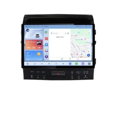 Navigatie dedicata Edonav Toyota Landcruiser 200 V8 2007-2015 cu navi si 360, Ecran 1K QLED 13",Octacore,4Gb RAM,64Gb Hdd,4G,360,DSP,Carplay,Bluetooth