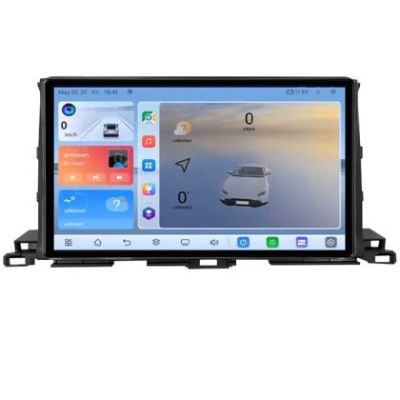 Navigatie Toyota Highlander 2013-2018 Android ecran Qled 2K Octa core 4+32 KIT-highlander13+EDT-E410V3