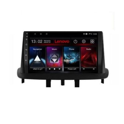 Navigatie Renault Megane 3 Lenovo Kit-145 8 core 6+128 GB Android Waze USB Navigatie Internet Youtube Radio