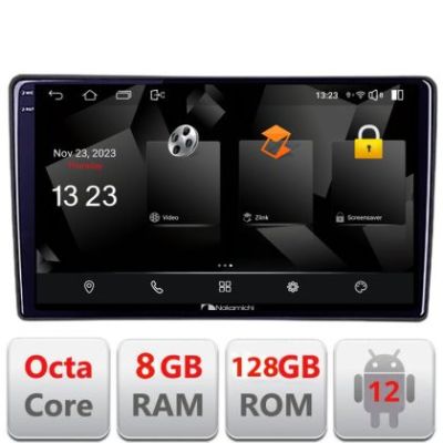 Navigatie Toyota Android radio gps internet 8+128 carplay android auto