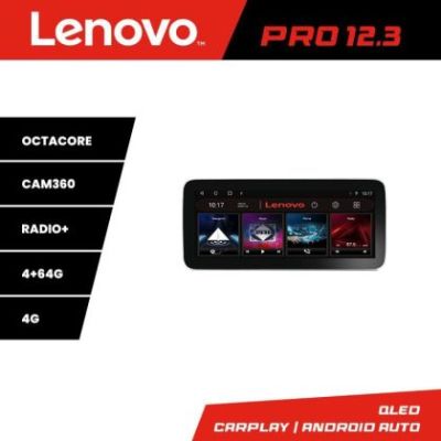 Navigatie Hyundai H350 2016- Lenovo PRO 4+64 12.3 inch qled android 4G DSP gps internet  8Core