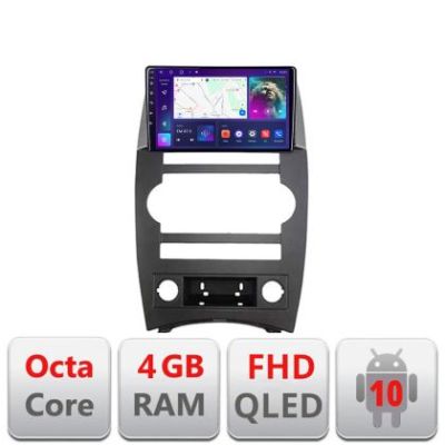 Navigatie Jeep Commander Android radio gps internet 4+64 carplay android auto Kit-commander+EDT-E309v3
