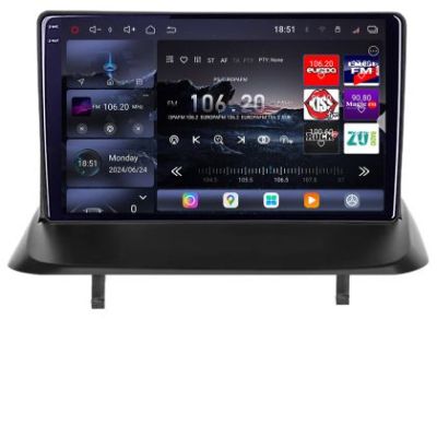 Navigatie Peugeot 3008 5008 Qled 2K Octa Core 16+512GB LTE 4G DSP Wifi 5Ghz android auto carplay radio gps internet kit-3008+EDT-E809-2K