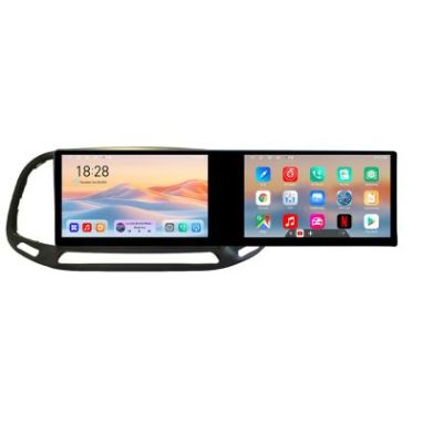 Navigatie Fiat Doblo 2015-2018 Kit-DOBLO15 Edotec 2 ecrane  8 core 4+128 21.6 inch Incell android Wifi 5Ghz gps internet