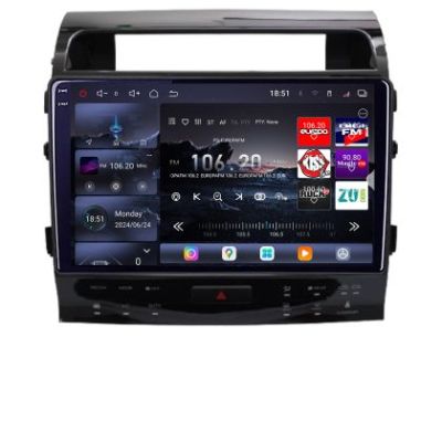 Navigatie Toyota Landcruiser J150 2010-2018 Edotec Kit-381-type-a 8 core QLED 2K 16+512GB 360 Android Waze USB Navigatie Internet Youtube