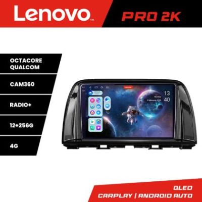 Navigatie Mazda CX5 2015-2017 Android radio gps internet 8 core QLED 2K 12+256 360 Lenovo
