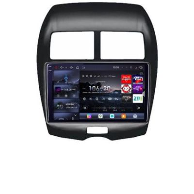 Navigatie Mistubishi ASX 2010-2017 Edotec Kit-026 8 core QLED 2K 16+512GB 360 Android Waze USB Navigatie Internet Youtube Radio
