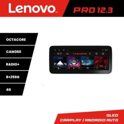 Navigatie Suzuki Splash Opel Agila 2008-2014 Lenovo PRO 8+256 12.3 inch qled android 4G DSP gps internet  kit-splash- v1