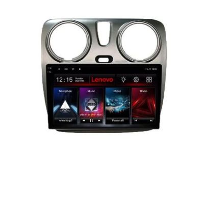 Navigatie Dacia Dokker Android radio bluetooth internet 8 core QLED 2K 8+256 360 RAM Lenovo
