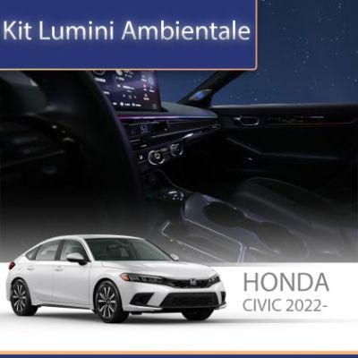 Lumini Ambientale NIGHTVIBE Honda Civic 2022 set complet control telefon sau sistem original
