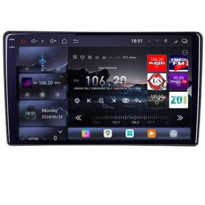 Navigatie Toyota Auris 2007-2013 Edotec Kit-auris-2013 8 core QLED 2K 16+512GB 360 Android Waze USB Navigatie Internet Youtube Radio