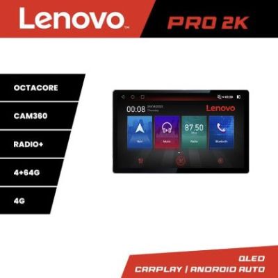 Navigatie Citroen C3 2018- Lenovo PRO 4+64 13 inch 2K android 4G DSP gps internet  8Core