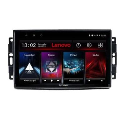 Navigatie Chrysler Jeep Lenovo Kit-202 8 core 6+128 GB Android Waze USB Navigatie Internet Youtube Radio v1