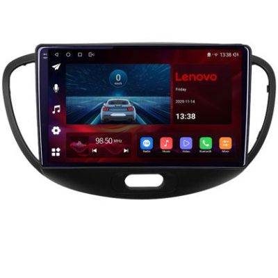 Navigatie Hyundai I10 2007-2013 Octacore, 8 Gb RAM, 128 Gb Hdd, 4G, Qled 2K, DSP, Carplay AA, 360,Bluetooth