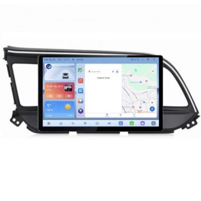Navigatie dedicata Hyundai Elantra 2018- N-1581 Edonav ecran 13" 1K 4+64 Android Waze USB Navigatie 4G 360 Toslink Youtube Rad