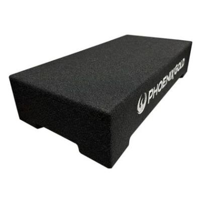 Subwoofer pasiv cu incinta, Phoenix Gold, 150 w rms, 250 w max, difuzor 2x8", 2 ohm