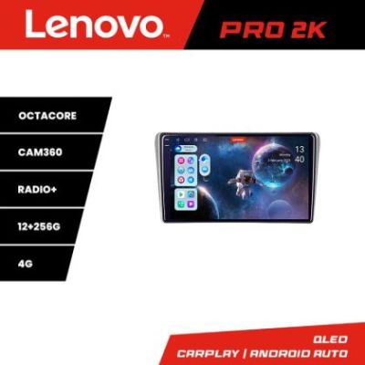 Navigatie Toyota Avensis 2003-2008 Lenovo Kit-avensis03 8 core QLED 2K 12+256 360 Android Waze USB Navigatie Internet Youtube Radio