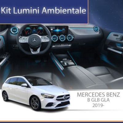 Lumini Ambientale NIGHTVIBE Mercedes Benz W247 2019-2025 trim pasager control telefon sau sistem original