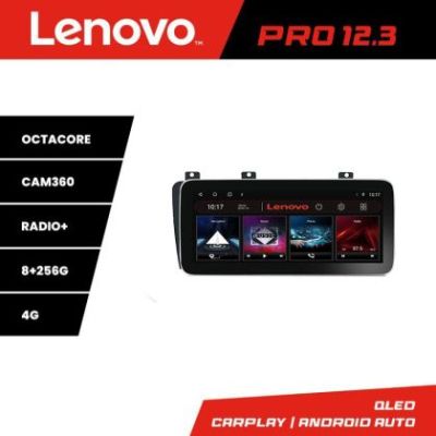 Navigatie dedicata Volvo S60 2002-2008  Lenovo PRO 8+256 12.3 inch qled android 4G DSP gps internet Kit-s60-02