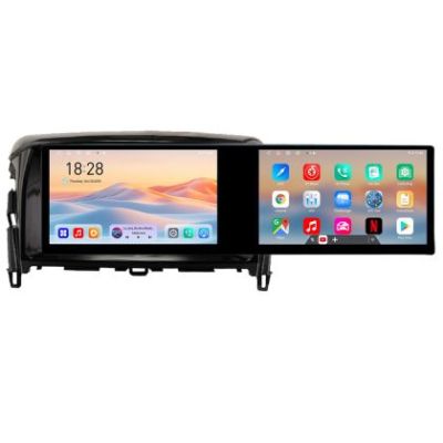 Navigatie Mitsubishi Eclipse Cross 2017- Edotec 2 ecrane  8 core 4+128 21.6 inch Incell android Wifi 5Ghz gps internet  Kit-cross-eu