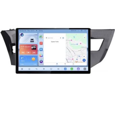 Navigatie dedicata Toyota Corolla 2013-2017 N-470 Edonav ecran 13" 1K 4+64 Android Waze USB Navigatie 4G 360 Toslink Youtube R