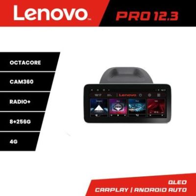 Navigatie Ford Fiesta K-256 Lenovo PRO 8+256 12.3 inch qled android 4G DSP gps internet  8Core