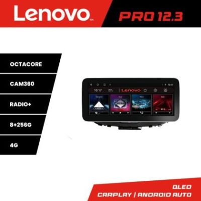 Navigatie Kia Soul 2020- K-soul Lenovo PRO 8+256 12.3 inch qled android 4G DSP gps internet  8Core