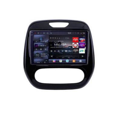 Navigatie Renault Captur 2013-2018 Edotec Kit-CAPTUR 8 core QLED 2K 16+512GB 360 Android Waze USB Navigatie Internet Youtube Radio