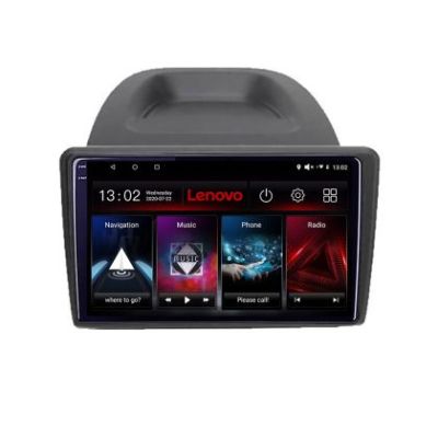 Navigatie Ford Fiesta 2012-2018 Lenovo Kit-256 8 core QLED 2K 8+256 360 Android Waze USB Navigatie Internet Youtube Radio