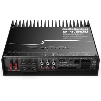 Amplificator de mare putere cu DSP Matrix 4 canale cu Accubass® 12V Audio Control D-4.800, 4 x 200 watts, in 2 sau 4 ohm, clasa D