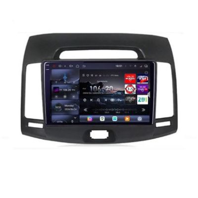 Navigatie Hyundai Elantra 2007-2011 Edotec Kit-2009 8 core QLED 2K 16+512GB 360 Android Waze USB Navigatie Internet Youtube Radio