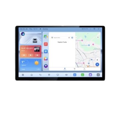 Navigatie dedicata Peugeot 307 N-307 Edonav ecran 13" 1K 4+64 Android Waze USB Navigatie 4G 360 Toslink Youtube Radio KIT-307 si