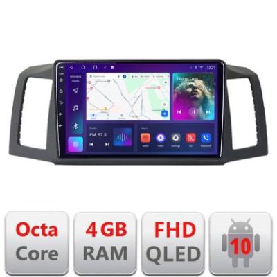 Navigatie Jeep Grand Cherokee 2008-2010 Android radio gps internet 4+64 carplay android auto Kit-cherokee-2009+EDT-E310v3