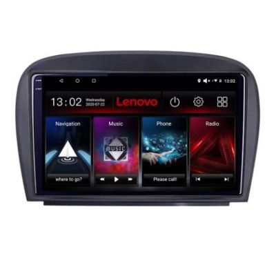Navigatie Mercedes SL W230 2004-2011 Lenovo Kit-W230 8 core QLED 2K 8+256 360 Android Waze USB Navigatie Internet Youtube Radio