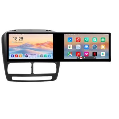 Navigatie Fiat Doblo 2010-2017 si Opel Combo 2010-2017 Edotec 2 ecrane  8 core 4+128 21.6 inch Incell android Wifi 5Ghz gps internet  Kit-DOBLO10 v1