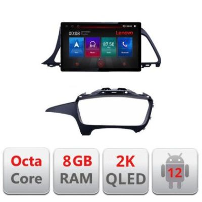 Navigatie Hyundai Sonata N-417 ecran 13" 2K 8+128 Android Waze USB Navigatie 4G 360 Toslink Youtube Radio KIT-4