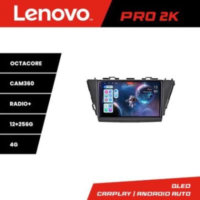 Navigatie Toyota Prius 5 Plus 2012-2020 Android radio gps internet 8 core QLED 2K 12+256 360 Lenovo